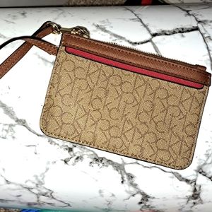 Calvin Klein wristlet bag